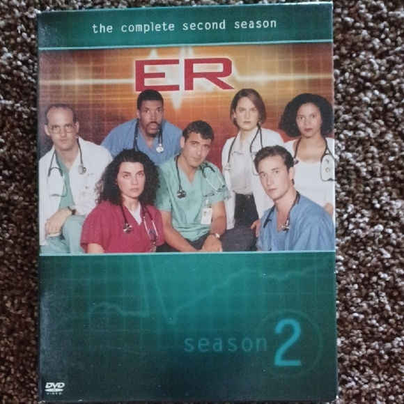 ER:  BUNDLE FOR A BETTER PRICE. The Complete Second Season DVD. - Picture 1 of 3